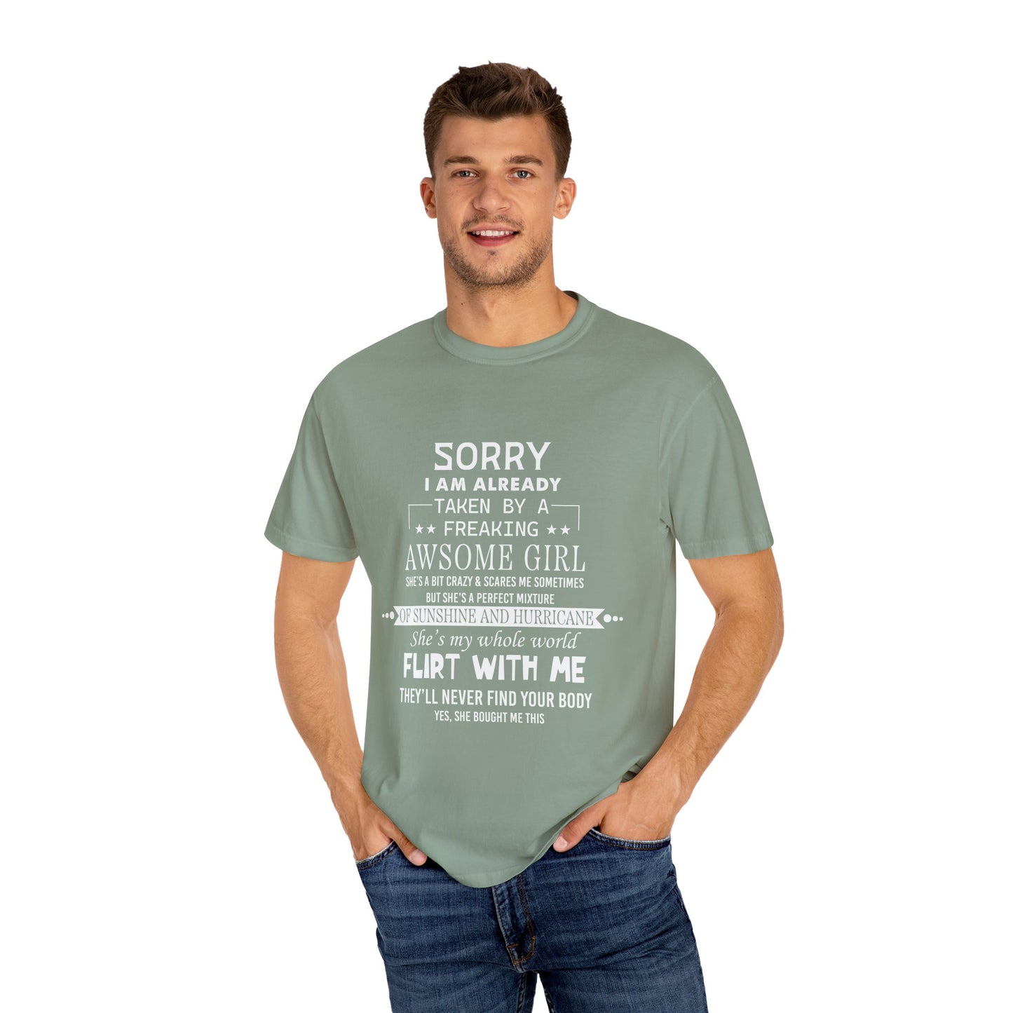 For Boyfriend | Unisex Garment-Dyed T-shirt
