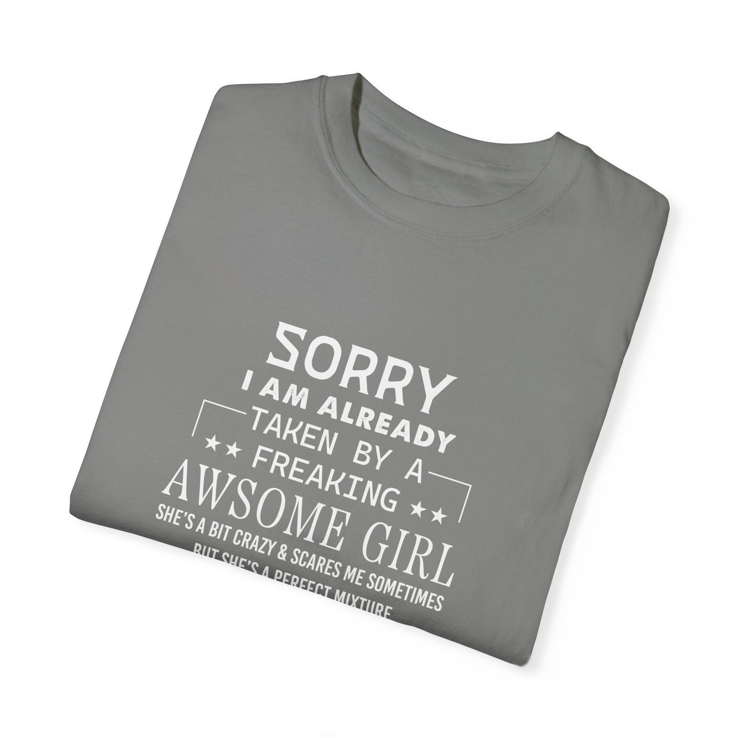 For Boyfriend | Unisex Garment-Dyed T-shirt