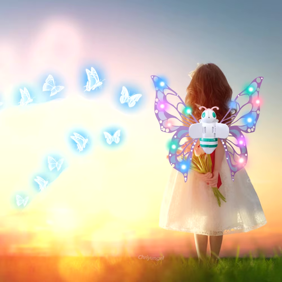 GlowPixie™ – Wings That Spark Magic!