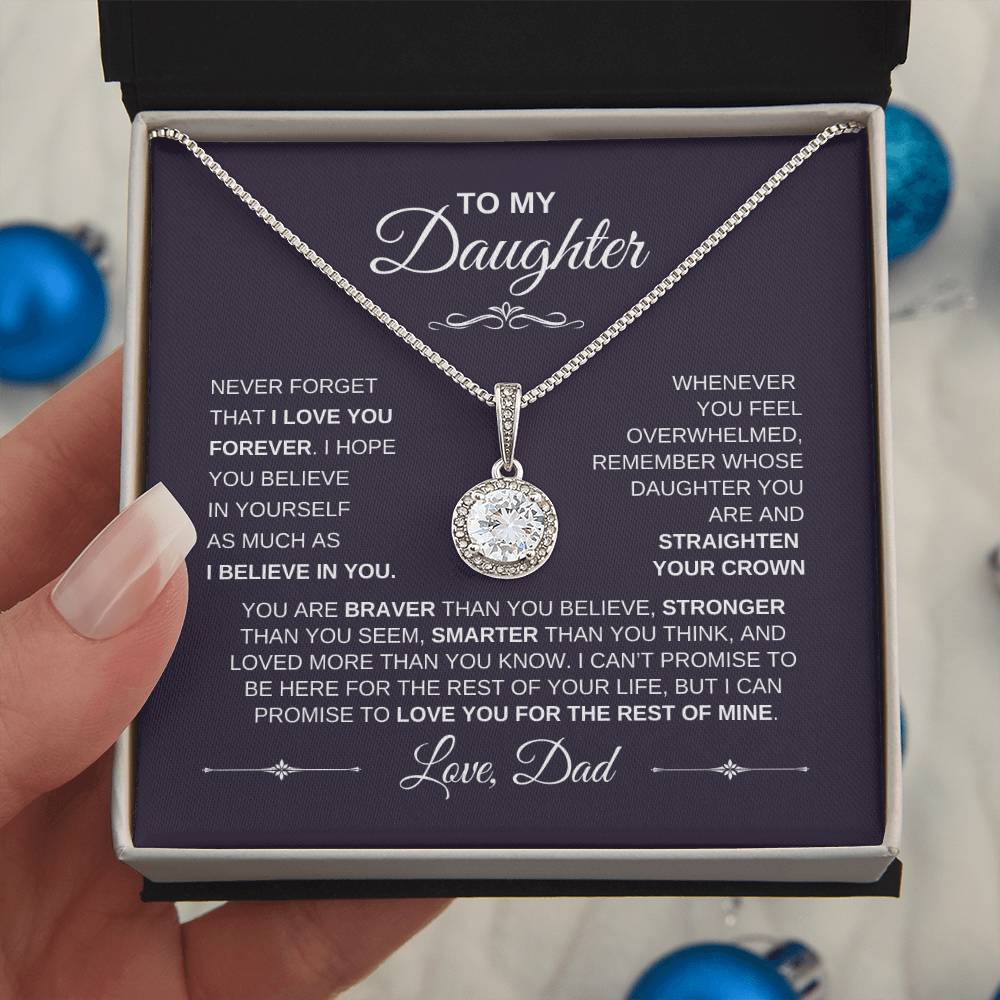 To My Daughter | From Dad | Eternal Hope Necklace