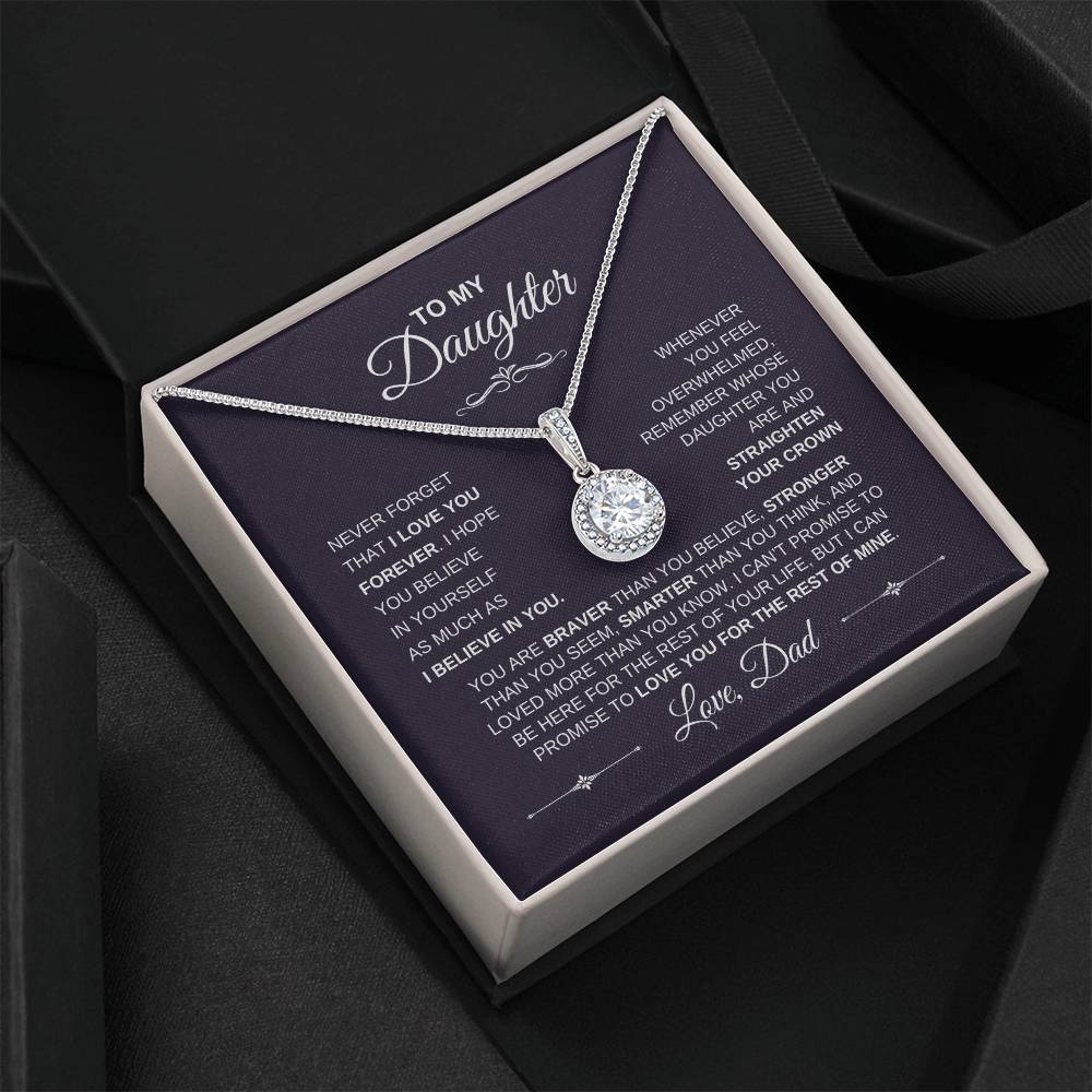 To My Daughter | From Dad | Eternal Hope Necklace