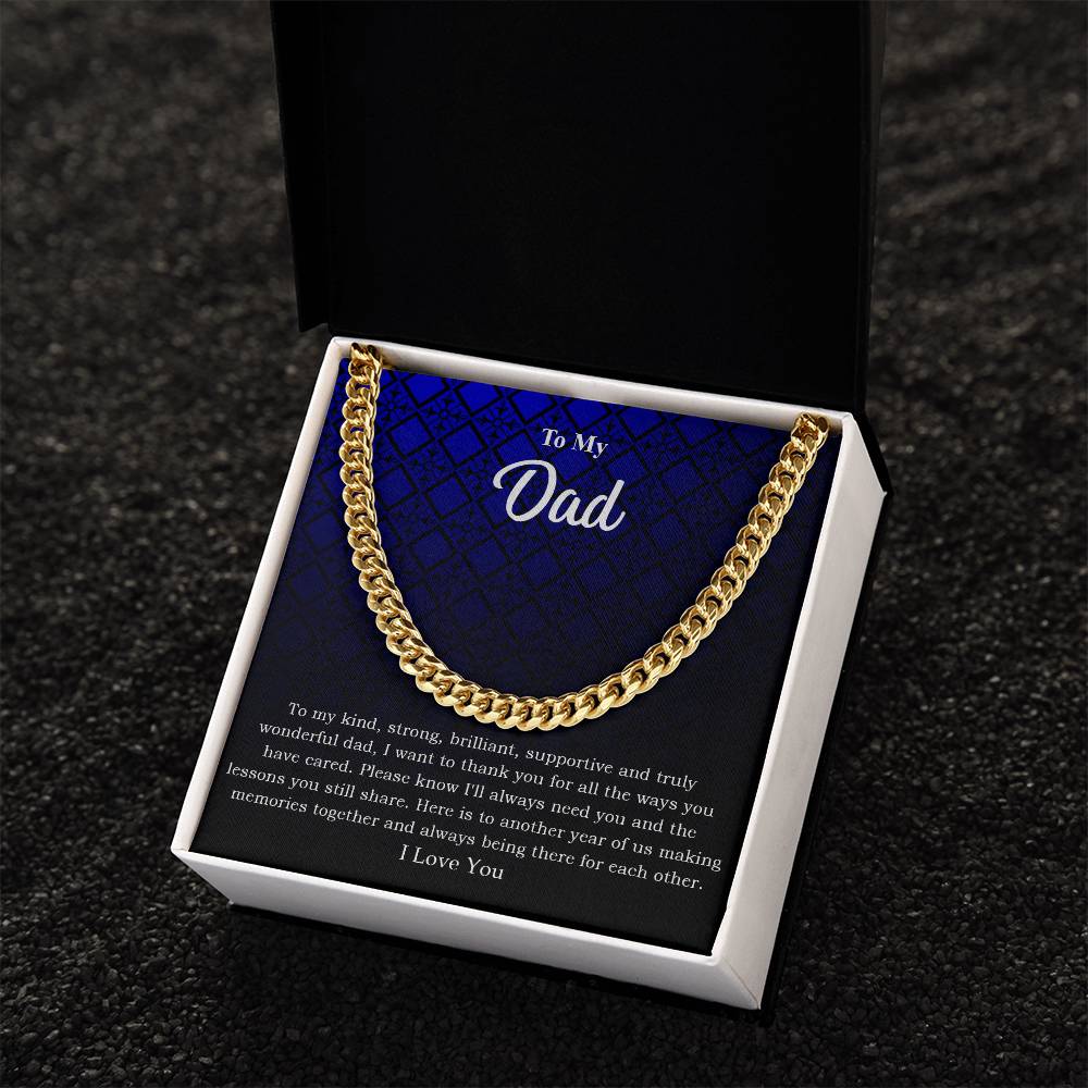 To My Dad | Cuban Link Chain