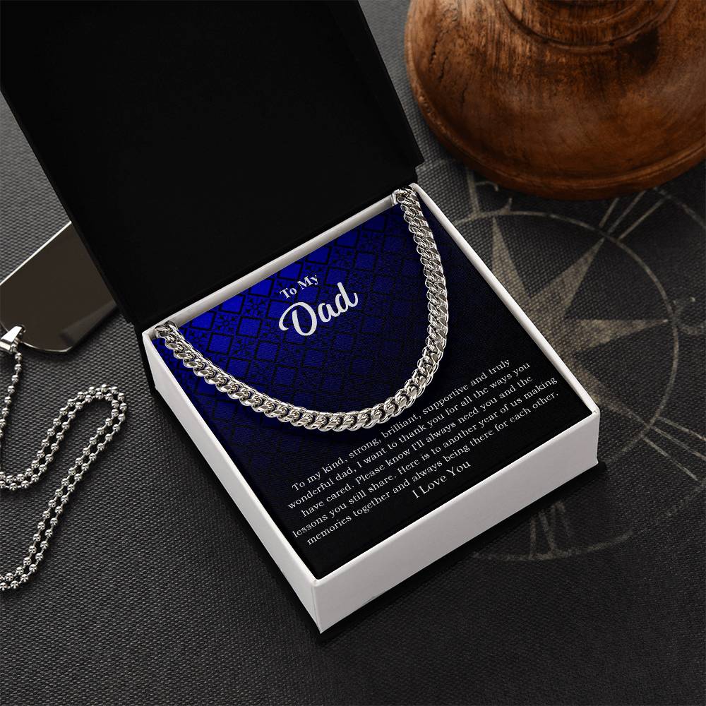 To My Dad | Cuban Link Chain