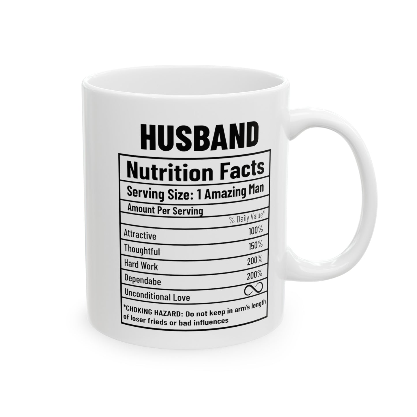 To My Husband | Ceramic Mug, (11oz, 15oz)