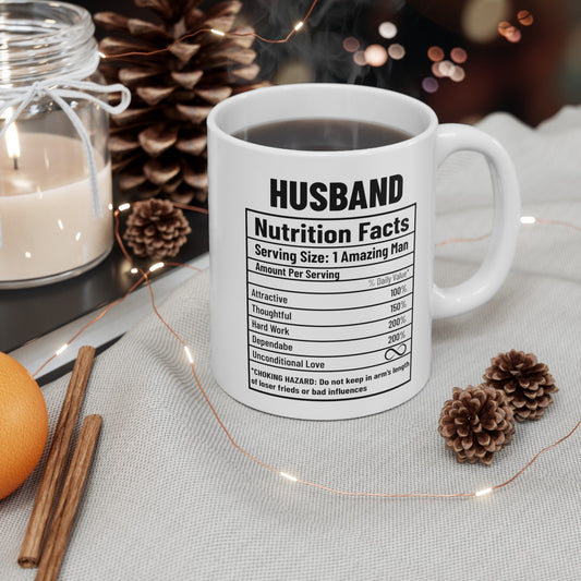 To My Husband | Ceramic Mug, (11oz, 15oz)