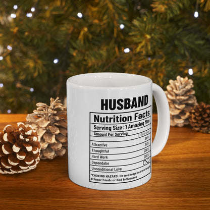 To My Husband | Ceramic Mug, (11oz, 15oz)