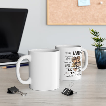 To My Wife | Ceramic Mug, (11oz, 15oz)