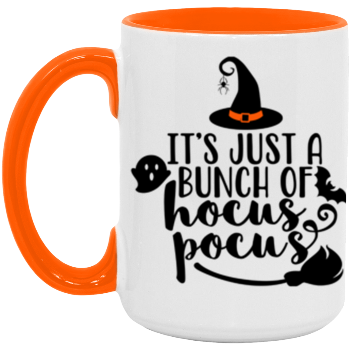 11oz, 15oz Accent Mugs | Halloween Mugs