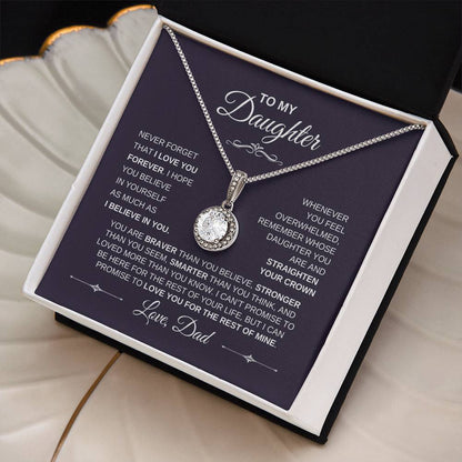 To My Daughter | From Dad | Eternal Hope Necklace