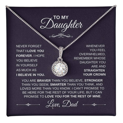 To My Daughter | From Dad | Eternal Hope Necklace