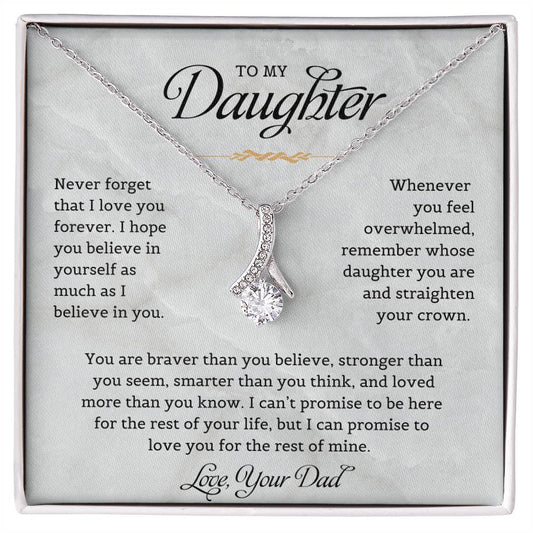 To My Daughter | Alluring Beauty necklace