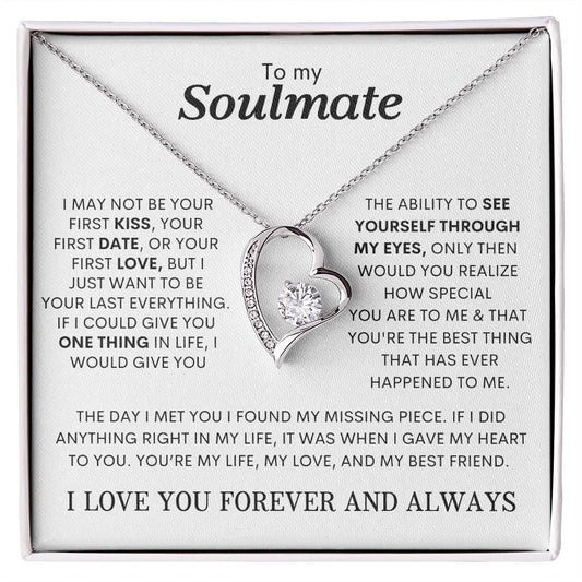 To My Soulmate | Forever Love Necklace