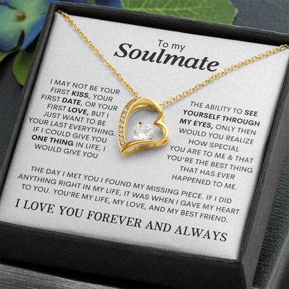 To My Soulmate | Forever Love Necklace