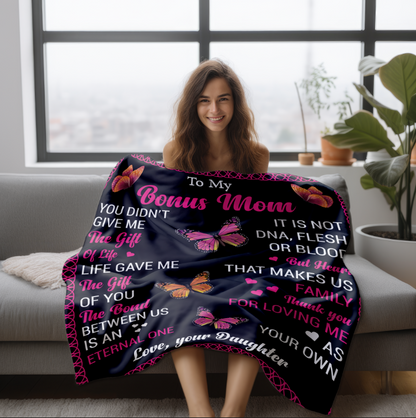 To My Bonus Mom | FLM Arctic Fleece Blanket 50x60