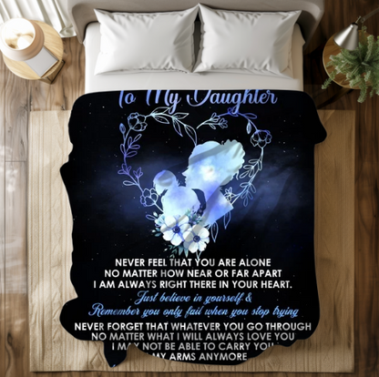 To My Daughter | FLM Arctic Fleece Blanket 50x60