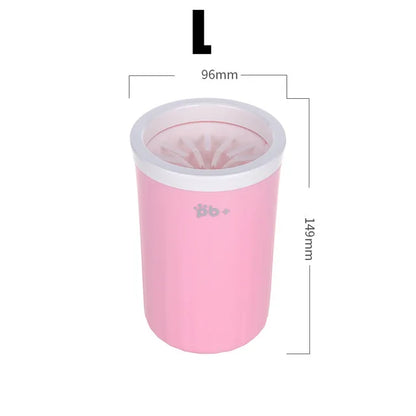 Pet Foot Washer Cup Paw Clean Brush