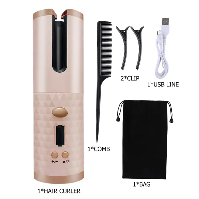 Wireless Hair Curler